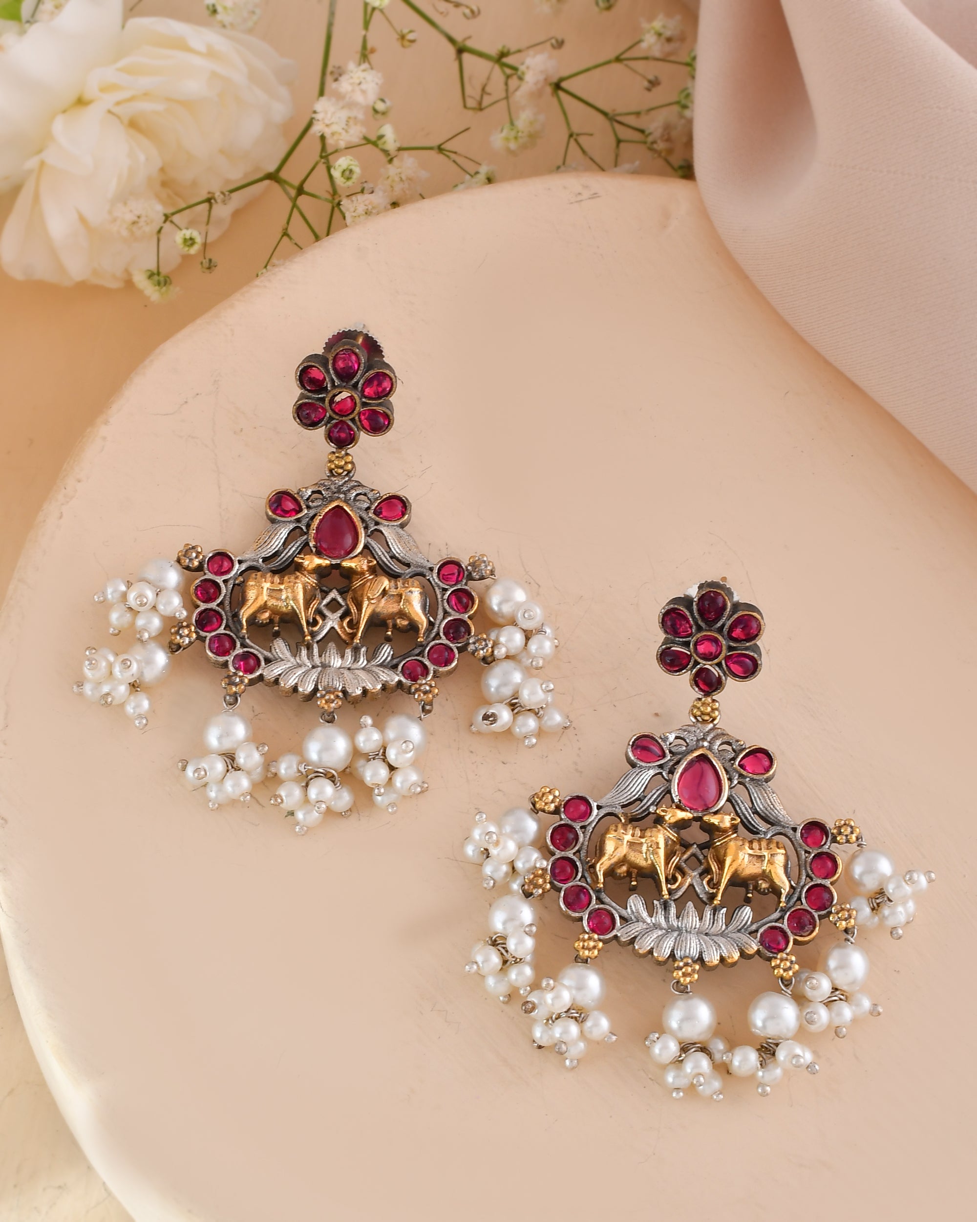 Shubh Kamadhenu Dandiya Necklace Set